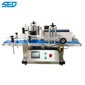 Multiple Functions Accuracy Desktop Automatic Round Bottle Labeling Machine